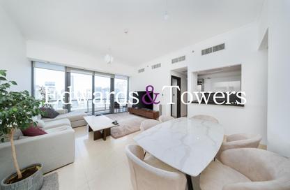 Apartment - 3 Bedrooms - 4 Bathrooms for rent in Silverene Tower A - Silverene - Dubai Marina - Dubai