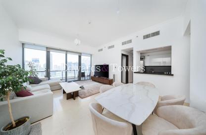 Apartment - 3 Bedrooms - 4 Bathrooms for rent in Silverene Tower A - Silverene - Dubai Marina - Dubai