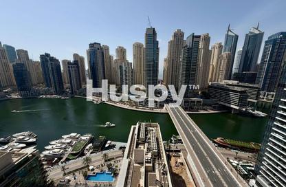 Apartment - 3 Bedrooms - 3 Bathrooms for rent in Al Majara 1 - Al Majara Towers - Dubai Marina - Dubai