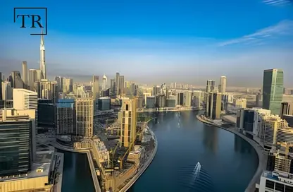 شقة - 2 غرف نوم - 3 حمامات للايجار في برج تشرشل السكني - أبراج تشرشل - الخليج التجاري - دبي