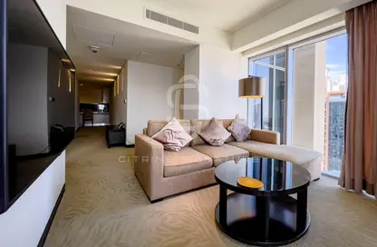 شقة - غرفة نوم - 1 حمام للايجار في جي دبليو ماريوت هوتيل مارينا - دبي مارينا - دبي