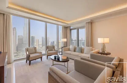 شقة - 3 غرف نوم - 4 حمامات للايجار في فندق ادريس فاونتن فيوز - العنوان رزيدنس فاونتن فيوز - وسط مدينة دبي - دبي