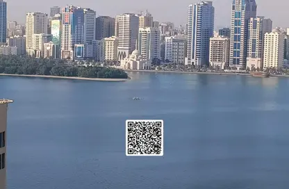 شقة - 2 غرف نوم - 3 حمامات للايجار في برج أمير بو خمسين - المجاز 3 - المجاز - الشارقة