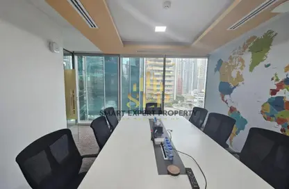 Office Space - Studio - 1 Bathroom for rent in The Binary Tower - Business Bay - Dubai