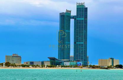 Apartment - 2 - 3 for rent in Nation Towers - Corniche Road - Abu Dhabi