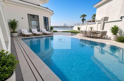 Villa - 5 - 6 for rent in Signature Villas Frond D - Signature Villas - Palm Jumeirah - Dubai