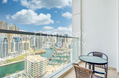Apartment - Studio - 1 Bathroom for rent in Studio One - Dubai Marina - Dubai