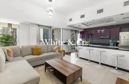 شقة - 2 غرف نوم - 3 حمامات للايجار في (برج كيان (إنفينيتي - دبي مارينا - دبي