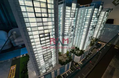 Apartment - 2 Bedrooms - 3 Bathrooms for sale in Ajman Creek Towers - Al Rashidiya 1 - Al Rashidiya - Ajman