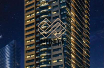 Apartment - 2 Bedrooms - 3 Bathrooms for sale in Al Aamra Tower - Al Amerah - Ajman