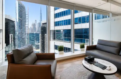 Office Space - Studio - 1 Bathroom for rent in The Burlington - Business Bay - Dubai