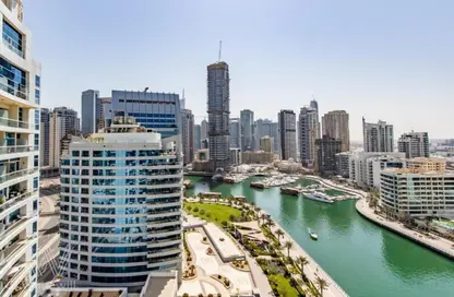 شقة - غرفة نوم - 1 حمام للايجار في خليج الدرة - دبي مارينا - دبي