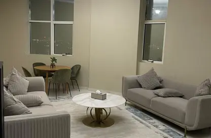 Apartment - 2 Bedrooms - 2 Bathrooms for rent in Orient Tower 1 - Orient Towers - Al Bustan - Ajman