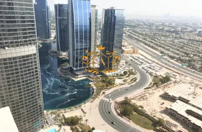 شقة - غرفة نوم - 1 حمام للايجار في بوابة دبي الجديدة 1 - (JLT) مجمع Q - أبراج بحيرات الجميرا - دبي