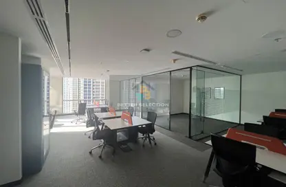 Office Space - Studio - 1 Bathroom for rent in Marina Plaza - Dubai Marina - Dubai