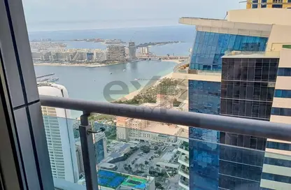 شقة - غرفة نوم - 2 حمامات للايجار في برج الأميرة - دبي مارينا - دبي