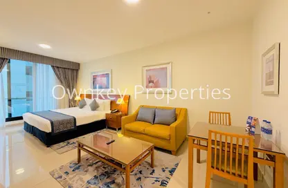Apartment - Studio - 1 Bathroom for rent in Golden Sands 5 Hotel Apartments - Mankhool - Bur Dubai - Dubai