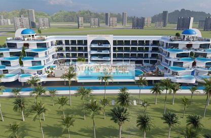 Apartment - Studio - 1 for rent in Samana Santorini - Dubai Studio City - Dubai