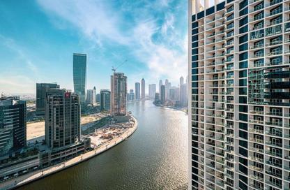 Apartment - Studio - 1 Bathroom for rent in Damac Maison Prive B - Damac Maison Prive - Business Bay - Dubai