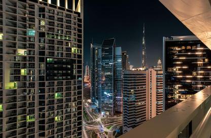 Apartment - Studio - 1 Bathroom for rent in Damac Maison Prive B - Damac Maison Prive - Business Bay - Dubai