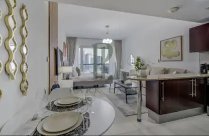 Apartment - Studio - 1 Bathroom for rent in Dubai Arch - JLT Cluster G - Jumeirah Lake Towers - Dubai