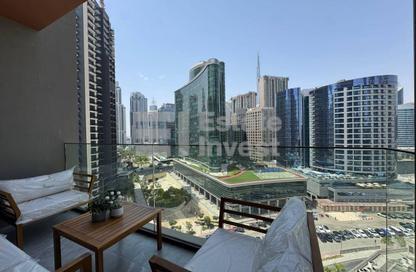 Apartment - 1 Bedroom - 1 Bathroom for rent in Peninsula Two - Peninsula - Business Bay - Dubai
