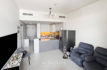 Apartment - 1 - 2 for rent in The V Tower - Dubai Land Residence Complex - Dubai