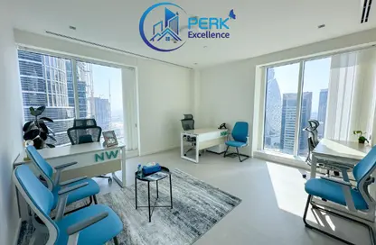 Business Centre - Studio - 1 Bathroom for rent in The Burlington - Business Bay - Dubai