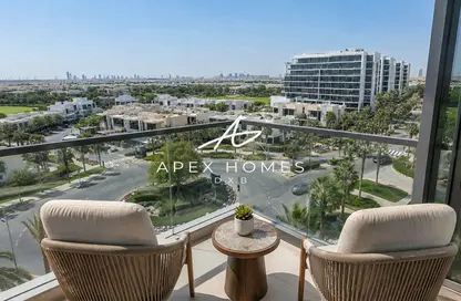 Apartment - 1 Bedroom - 2 Bathrooms for sale in Golf Veduta Hotel Apartments B - Golf Veduta Hotel Apartments - Golf Town - Damac Hills - Dubai