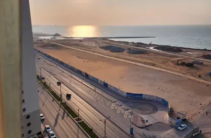 Apartment - Studio - 1 Bathroom for rent in Corniche Tower - Ajman Corniche Road - Ajman