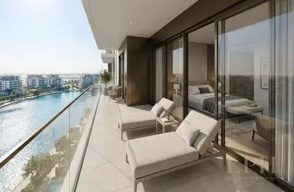 Apartment - 1 Bedroom - 2 Bathrooms for sale in 340 Riverside Crescent - Sobha Hartland II - Bukadra - Dubai