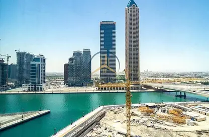 مكتب - 4 غرف نوم - 1 حمام للايجار في بايز ووتر - الخليج التجاري - دبي