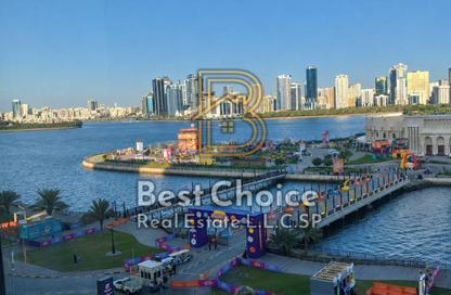 Office Space - Studio - 2 for rent in Blue Tower - Al Majaz 3 - Al Majaz - Sharjah