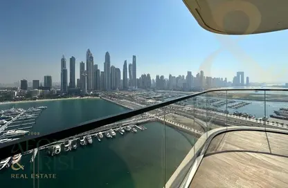 شقة - 3 غرف نوم - 4 حمامات للايجار في برج Marina Vista 1 - مارينا فيستا - إعمار بيتشفرونت - دبي هاربور - دبي