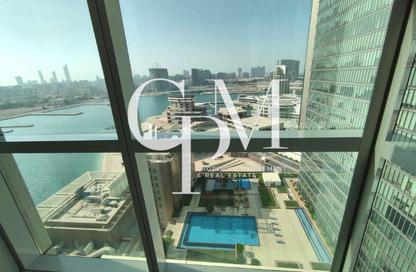 Apartment - 1 Bedroom - 2 Bathrooms for rent in RAK Tower - Marina Square - Al Reem Island - Abu Dhabi