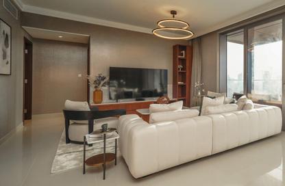 Apartment - 3 Bedrooms - 5 Bathrooms for rent in Boulevard Point - Downtown Dubai - Dubai Apartment - 3 Bedrooms - 5 Bathrooms for rent in Boulevard Point - Downtown Dubai - Dubai
