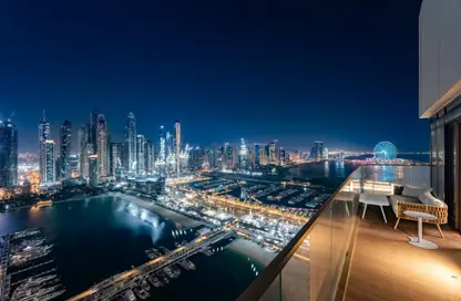 Apartment - 4 Bedrooms - 4 Bathrooms for sale in Marina Vista Tower 2 - Marina Vista - Emaar Beachfront - Dubai Harbour - Dubai