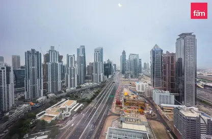 شقة - غرفة نوم - 2 حمامات للايجار في فندق ومساكن برج باراماونت - الخليج التجاري - دبي