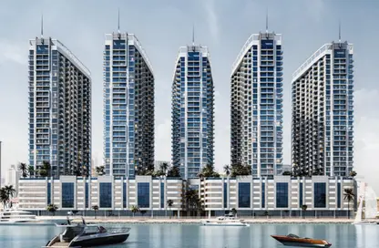 Apartment - 2 Bedrooms - 2 Bathrooms for sale in Ajman Creek Towers - Al Rashidiya 1 - Al Rashidiya - Ajman