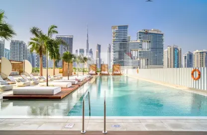 شقة - 1 حمام للبيع في رأسًا على عقب - الخليج التجاري - دبي