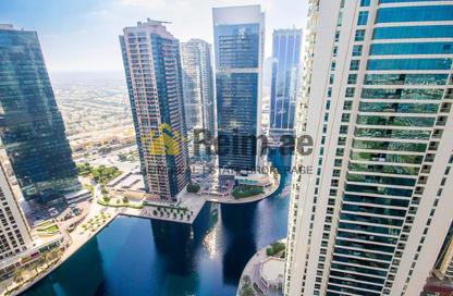 Apartment - 1 Bedroom - 2 Bathrooms for rent in Jumeirah Bay X1 - Jumeirah Bay Towers - JLT Cluster X - Jumeirah Lake Towers - Dubai