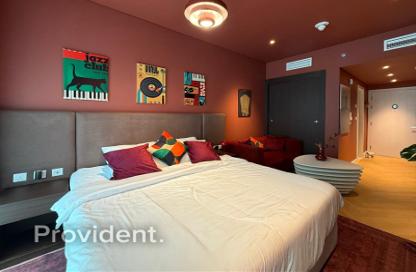 Apartment - Studio - 1 for rent in Seven Palm - Palm Jumeirah - Dubai
