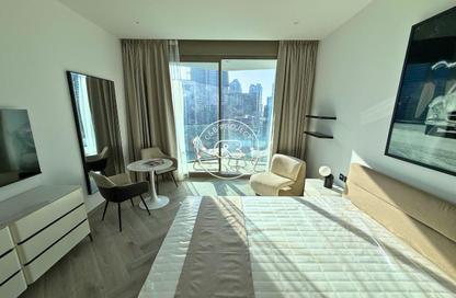 Apartment - Studio - 1 Bathroom for rent in Peninsula Three - Peninsula - Business Bay - Dubai