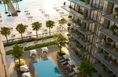 Apartment - 1 Bedroom - 2 Bathrooms for sale in Blue Beach Residence - Ajmal Makan City - Sharjah Waterfront City - Sharjah