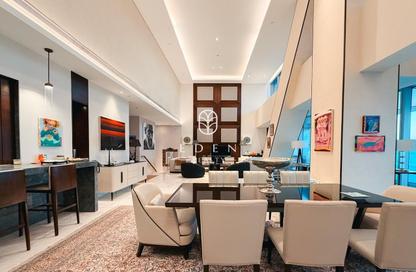 Penthouse - 3 Bedrooms - 4 Bathrooms for rent in Bridge Sky - Burj Khalifa Area - Downtown Dubai - Dubai