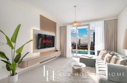 Apartment - 2 Bedrooms - 2 Bathrooms for rent in Beach Mansion Tower 1 - Beach Mansion - Emaar Beachfront - Dubai Harbour - Dubai