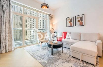 Apartment - 1 Bedroom - 2 Bathrooms for rent in Continental Tower - Dubai Marina - Dubai