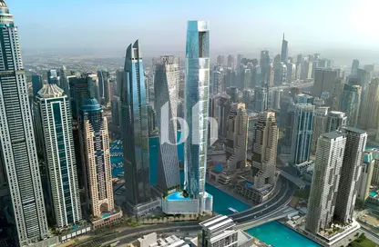Apartment - Studio - 1 Bathroom for sale in Ciel Tower - Dubai Marina - Dubai