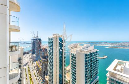 شقة - غرفة نوم - 1 حمام للايجار في برج Marina Vista 2 - مارينا فيستا - إعمار بيتشفرونت - دبي هاربور - دبي