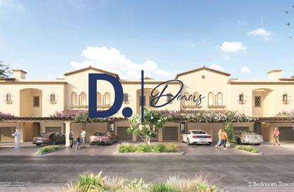Townhouse - 3 - 3 for sale in Bloom Living - Zayed City (Khalifa City C) - Khalifa City - Abu Dhabi